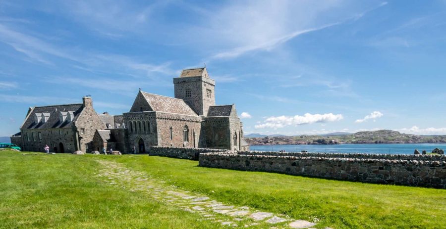 Het eiland Iona is mooi